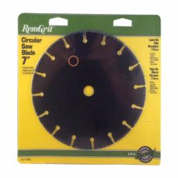 RemGrit 7 in. Coarse Grit Carbide Circular Saw Blade thumbnail 2