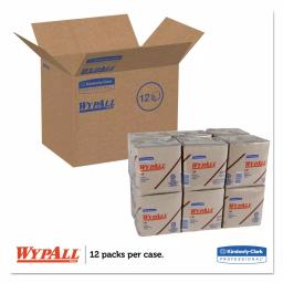 Wypall L20 2-Ply Brown Paper Wipers, 12.5 x 13.25 in, 68/Pack, 12 Packs Per Carton thumbnail 3