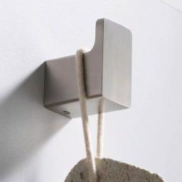 KRAUS Stelios Brushed Nickel Bathroom Robe and Towel Hook thumbnail 2
