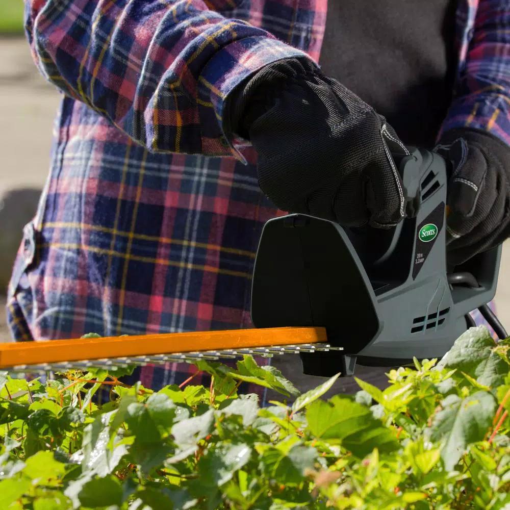 Scotts 20 in. Corded Electric Hedge Trimmer, 3.2 Amp