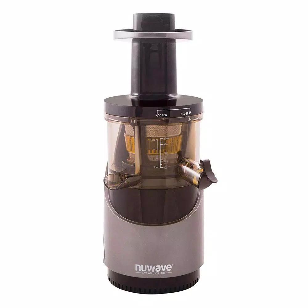 NuWave Nutri-Master 16 fl. oz. Black Masticating Slow Juicer