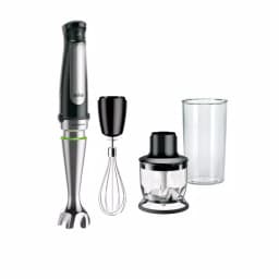 Braun MultiQuick MQ7025X SmartSpeed Immersion Hand Blender with 1.5-Cup Food Processor, Whisk, and Beaker thumbnail 1