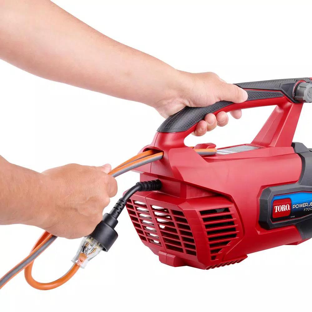 Toro PowerJet F700 12 Amp Electric Handheld Leaf Blower, 725 CFM, 140 MPH