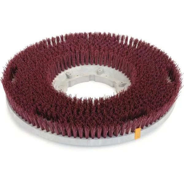 Carlisle Colortech 20 in. Red Medium to Aggressive Scrubbing Rotary Floor Brush