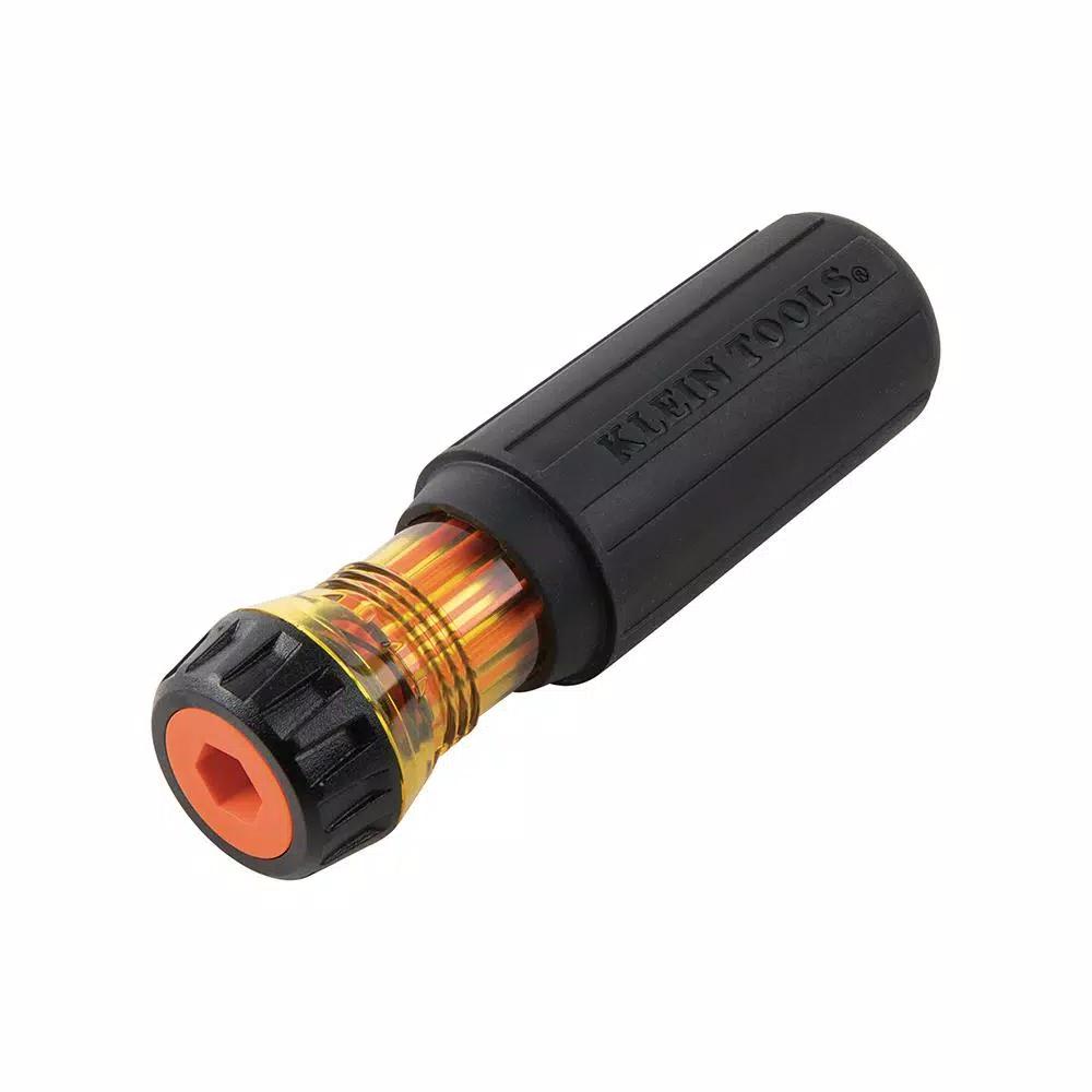 Klein Tools 1/4 in. Flip-Blade Insulated Screwdriver, #2 Phillips and Slotted