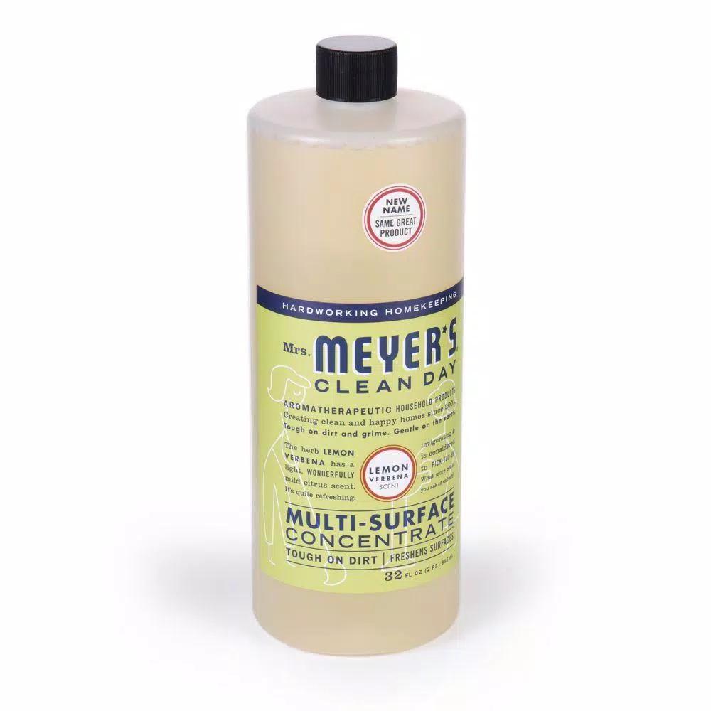 Mrs. Meyer's Clean Day Lemon Verbena Multi-Surface Cleaner Concentrate, 32 oz.