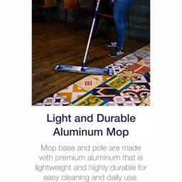 Bona Commercial System Multi-Surface Floor Care Kit with 24 in. Aluminum Flat Mop thumbnail 3