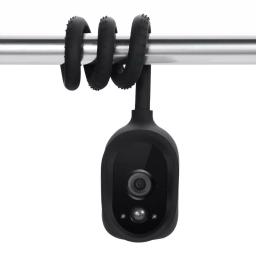 Wasserstein Versatile Twist Mount for Arlo HD Camera, Flexible Silicone Gooseneck Mount, Black thumbnail 2
