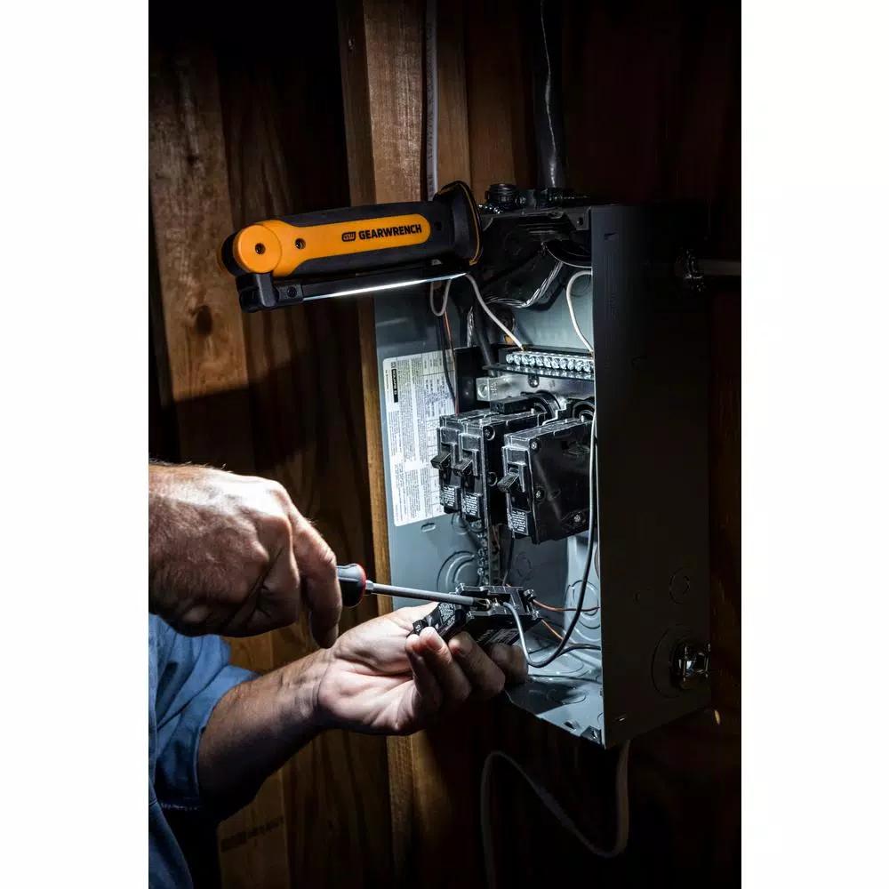 GearWrench 12.5 in. 500 Lumens Ultra-Thin Flex Work Light, Rechargeable LED
