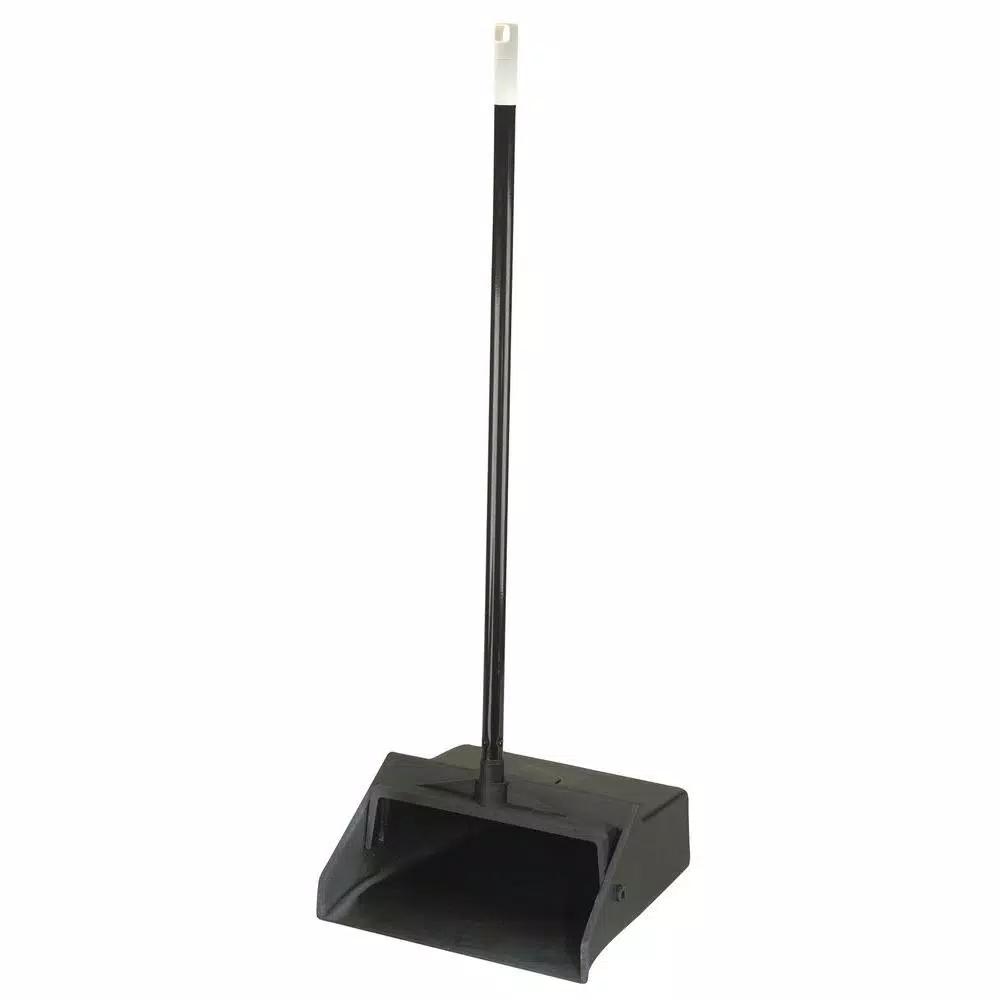 Carlisle Duo-Pan 12 in. Upright Lobby Dustpan with 30 in. Metal Handle