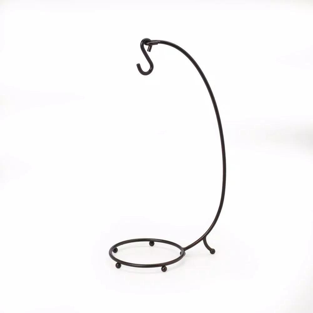 Gourmet Basics by Mikasa Mikasa Gourmet Basics Spindle 2-Tier Fruit Basket with Banana Hook, Wrought Iron