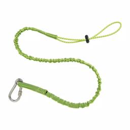 Ergodyne Squids 3101 Tool Lanyard with Stainless Steel Carabiner, Lime, 15 lb. Capacity thumbnail 1