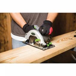 Genesis 7-1/4 in. 13 Amp Corded Circular Saw with Metal Lower Guard and Rip Guide thumbnail 3