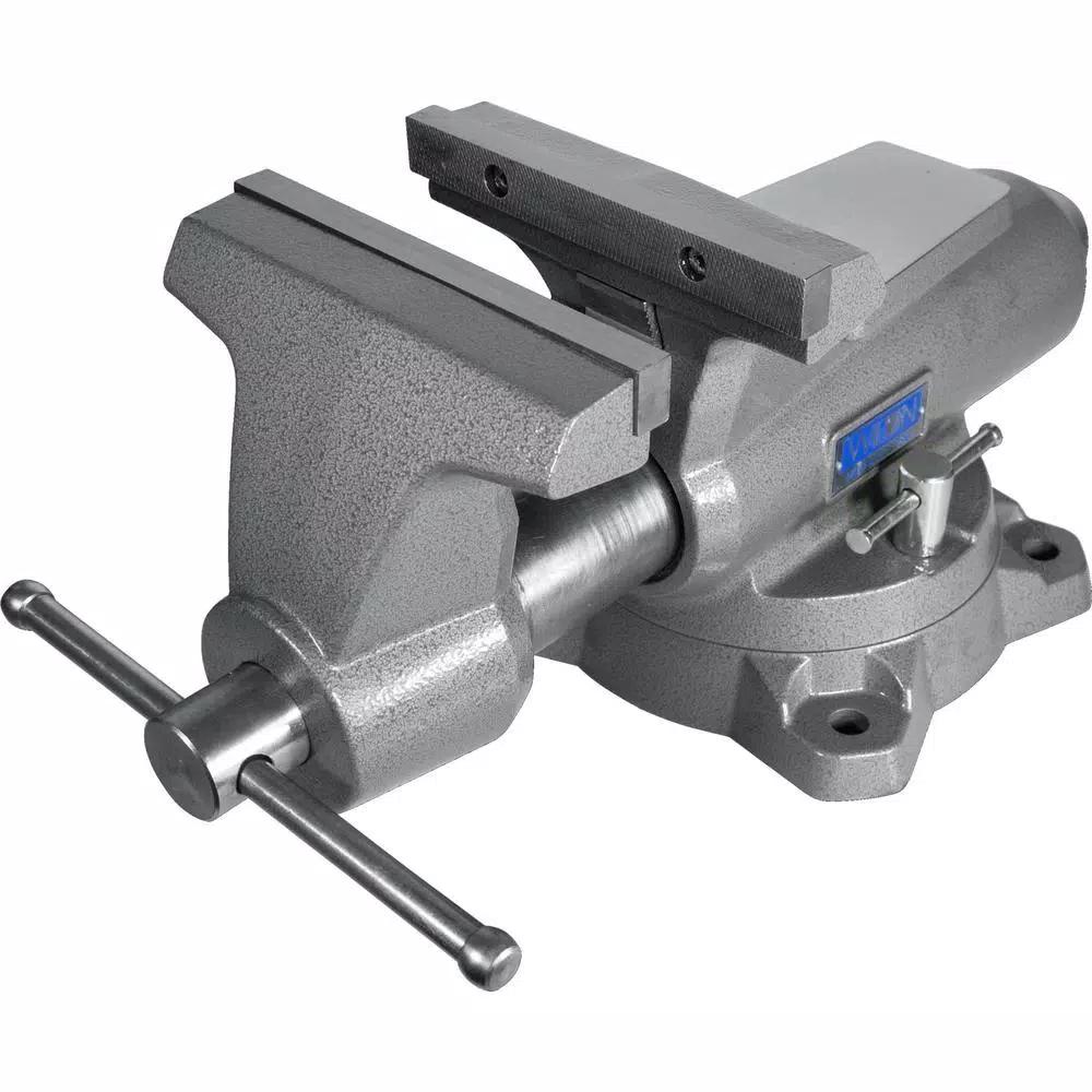 Wilton 8 in. Mechanics Pro Vise, 880M Bench Vise with 360° Swivel Base