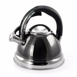 Mr. Coffee Kelton 2 Qt. Stainless Steel Whistling Tea Kettle by Gibson Mr. Coffee thumbnail 1