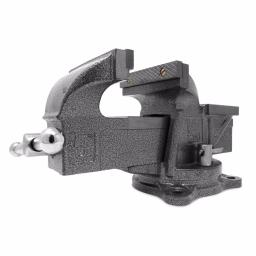 WEN 5 in. Heavy-Duty Cast Iron Bench Vise with Swivel Base thumbnail 1