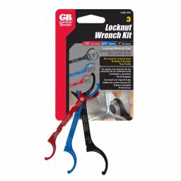 Gardner Bender 3-Piece Locknut Wrench Tool Kit - 0.50 in., 0.75 in., and 1 in. thumbnail 2
