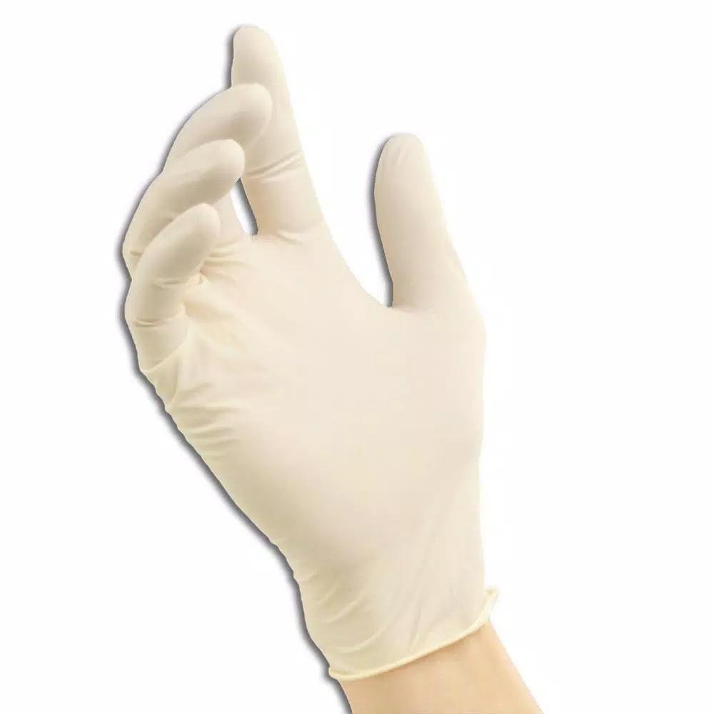 Grease Monkey Pro Disposable Latex Gloves, Water and Oil Resistant, Cornstarch Powdered, 300-Count