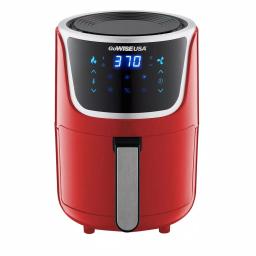 GoWISE USA 2-Qt. Mini Digital Air Fryer with Touchscreen, Red/Silver thumbnail 2