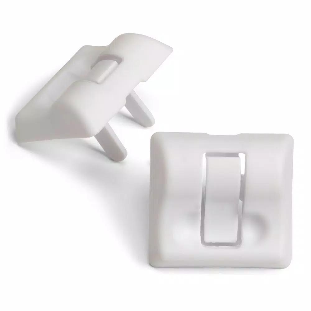 Safety 1st Press Tab Outlet Plug Protectors, White, 36-Pack
