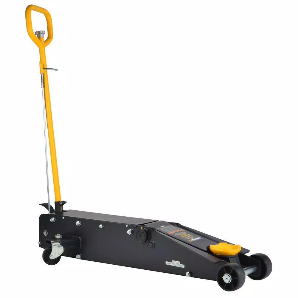 Omega Lift Magic Lift 10-Ton Capacity Long Chassis Hydraulic Service Jack, Black
