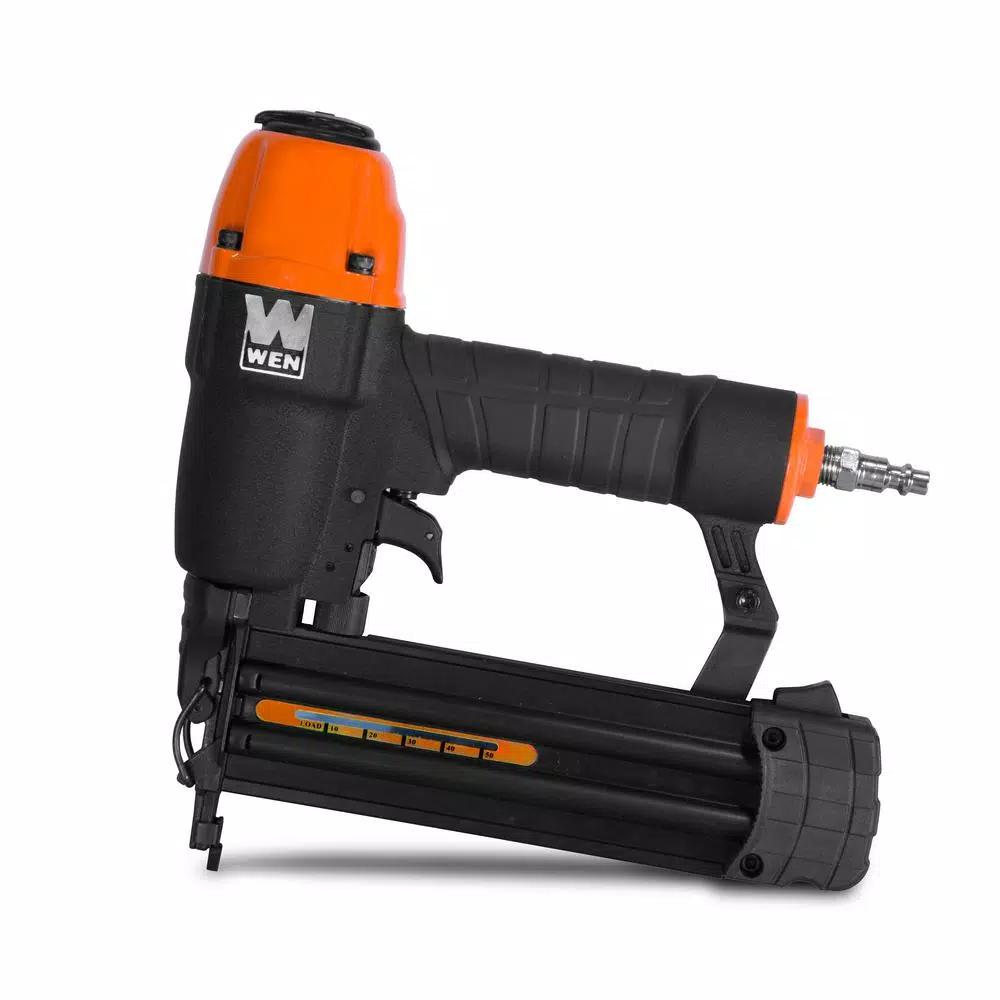 WEN 18-Gauge Pneumatic Brad Nailer Kit, 3/8 in. to 2 in., Includes 2000 Nails