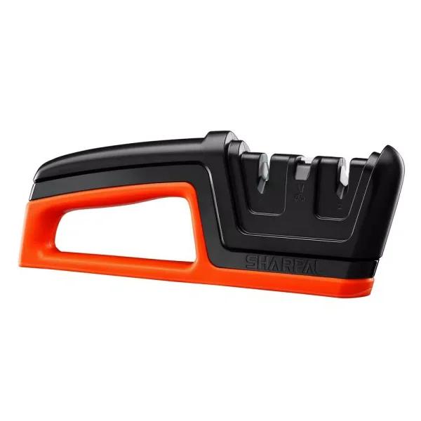 Sharpal 206N Knife and Scissors Sharpener - Two-Stage Manual Handheld Sharpener