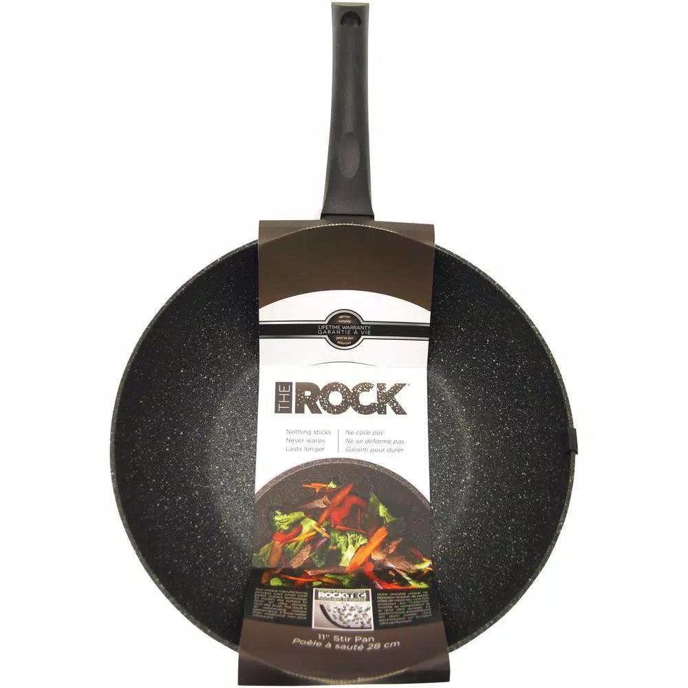 Starfrit THE ROCK 10 in. Nonstick Aluminum Stir Fry Pan