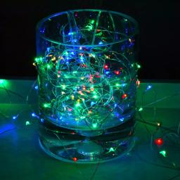 LUMABASE 6-Pack Multi-Color LED Fairy String Lights, 20-Light Waterproof Battery Operated Micro Dot Lights thumbnail 3