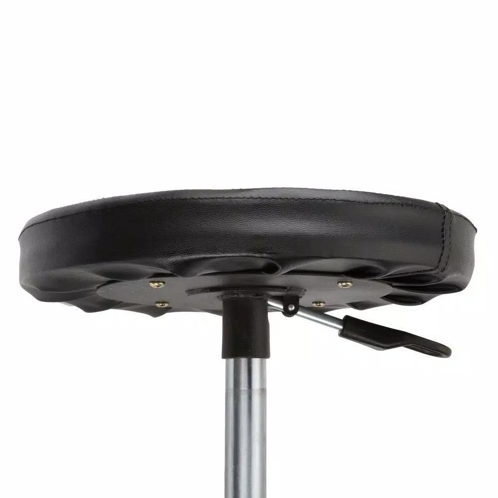 OLYMPIA Tools Heavy-Duty Adjustable Mechanic's Roller Seat with Tool Tray