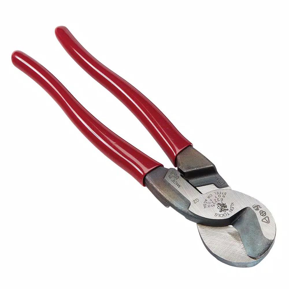 Klein Tools High-Leverage Cable Cutter for Aluminum, Copper, and Communications Cable