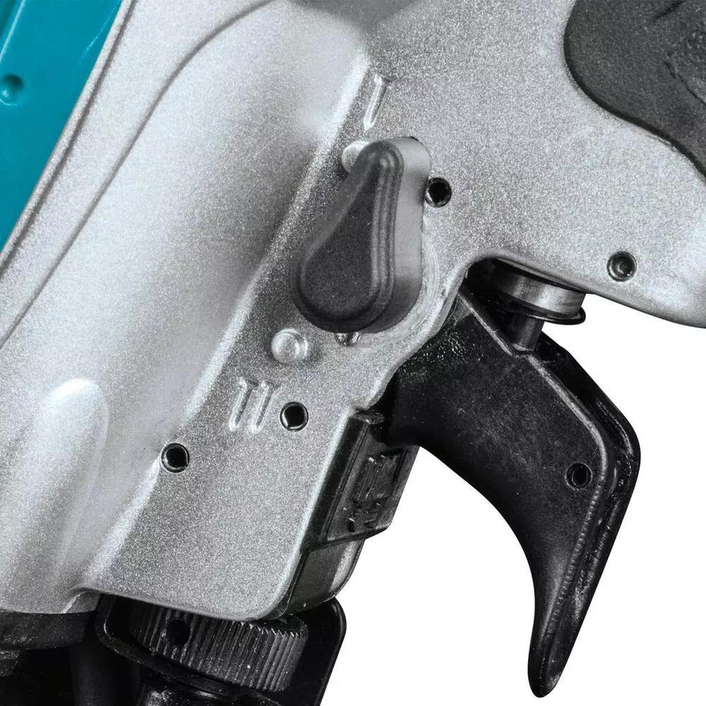 Makita AN454 15 Degree Pneumatic Coil Roofing Nailer, 1-3/4 in.