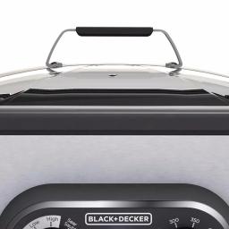 BLACK+DECKER BLACK + DECKER 6.5 Quart Stainless Steel Multicooker and Slow Cooker thumbnail 3