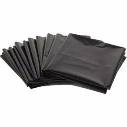 Aluf Plastics 55 Gallon Heavy-Duty Black Trash Bags for Rubbermaid Brute, 1.8 Mil, 100-Count thumbnail 5