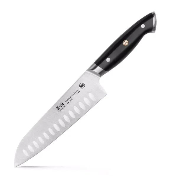 Cangshan Z Series 7 in. Santoku Knife - Forged German Stainless Steel with Ergonomic Handle