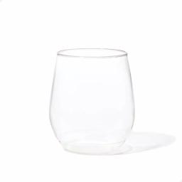 TOSSWARE Unbreakable 14 oz. Stemless Plastic Wine Glasses, Clear, Set of 252 thumbnail 1