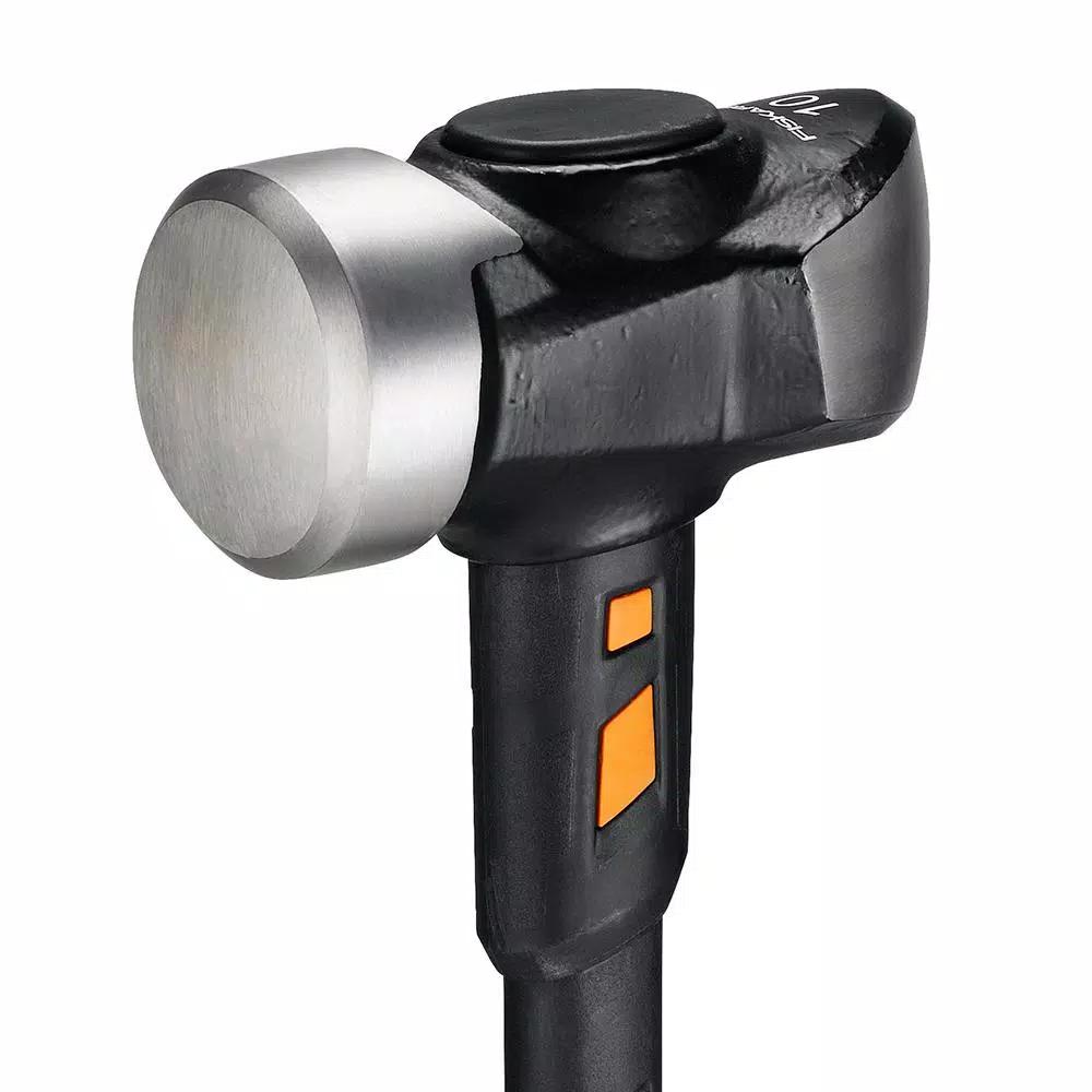 Fiskars IsoCore 10 lb. Forged Steel Sledge Hammer with 36 in. Fiberglass Core Handle