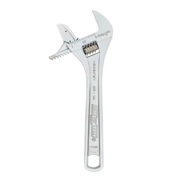 Channellock 806PW 6 in. Reversible Jaw Adjustable Pipe Wrench, Chrome Vanadium Steel