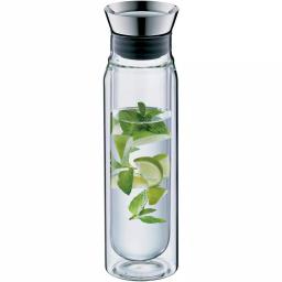 alfi .8 Qt. Double-Wall Borosilicate Glass Carafe with Stainless Steel Lid thumbnail 4