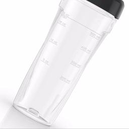 BLACK+DECKER Replacement 18 oz. Tritan Personal Blender Jar with Travel Lid, Black thumbnail 2