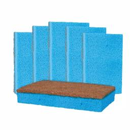 Grease Beast Heavy-Duty Odor and Bacteria Resistant Kitchen Scrub Sponge, 6-Pack thumbnail 1