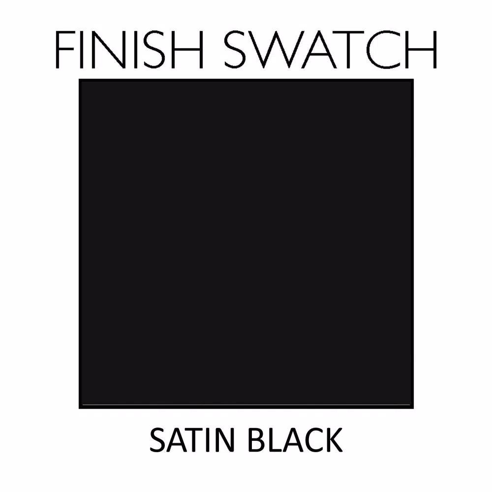 Design House Kimball 4-Piece Bathroom Hardware Accessory Kit, Satin Black