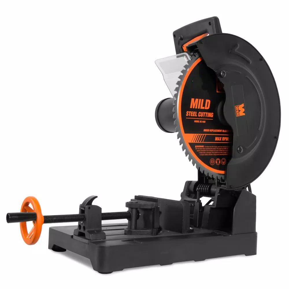 WEN 15 Amp 14 in. Heavy-Duty Multi-Material Chop Saw with Carbide-Tipped Blade