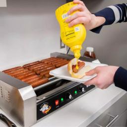 Funtime Roller Dog 289 sq. in. Stainless Steel Hot Dog Roller Grill thumbnail 7