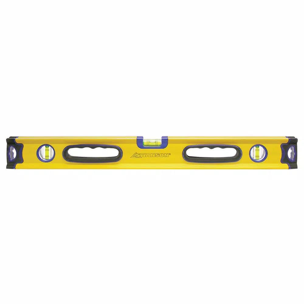 Swanson 24 in. Magnetic Aluminum Box Beam Level with IMS Technology