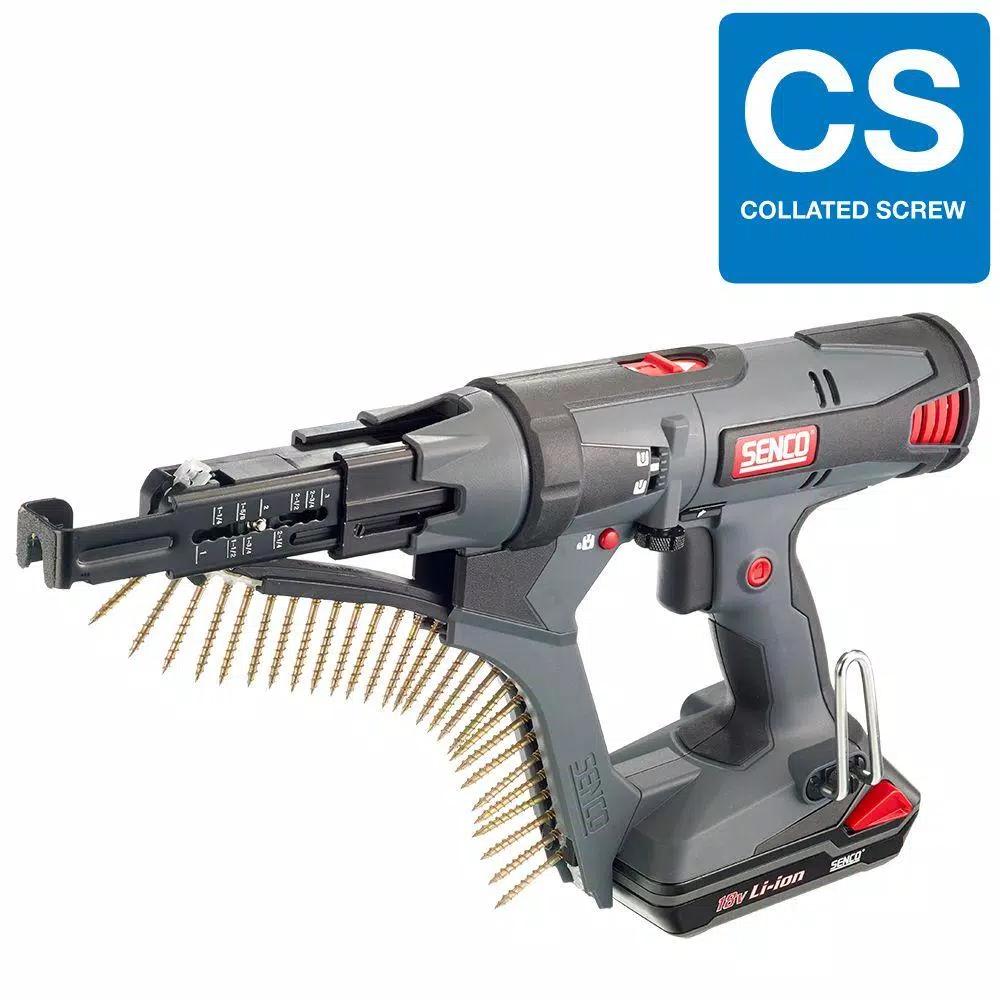 Senco DS312 18V Lithium-Ion Cordless Screw Gun, 2500 RPM, 1/4 in. Chuck