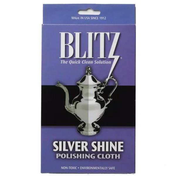 Blitz Silver Shine and Polishing Care Cloth for Sterling Silver and Silver Plate