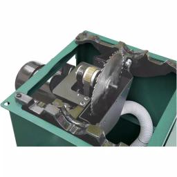 Grizzly Industrial Shop Fox 10 in. 5 HP 240-Volt Cabinet Left-Tilting Table Saw with Integrated Router Table thumbnail 3