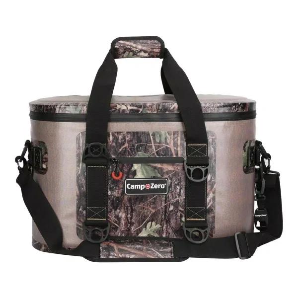 Camp-Zero 25.88 Qt. 40-Can Soft Cooler - Beige and Camo