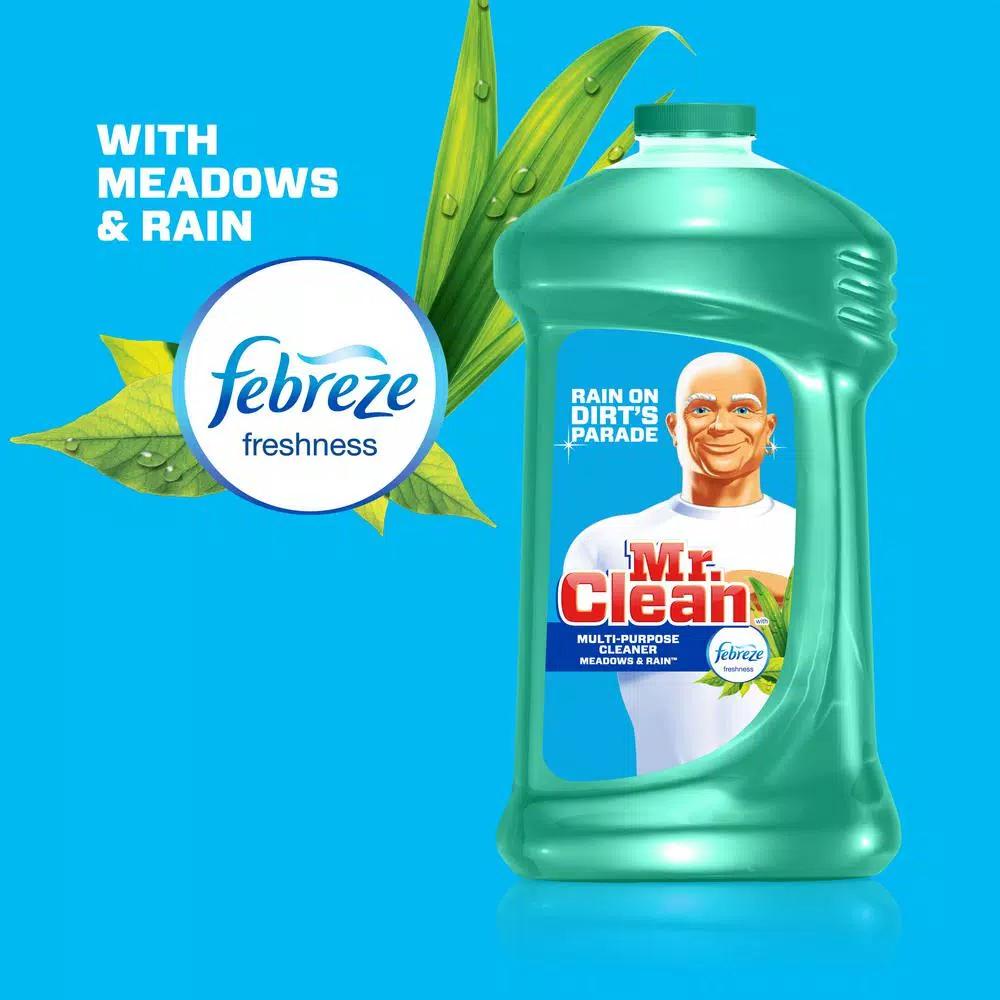 Mr. Clean Multi-Surface Cleaner with Febreze Meadows and Rain, 45 oz.